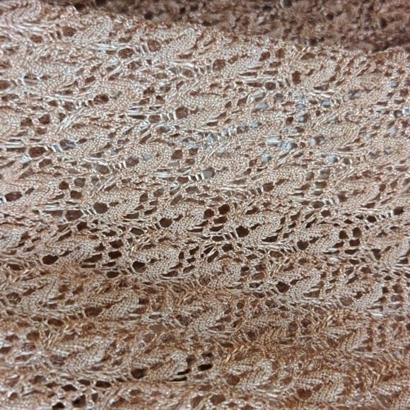 Ombre knit ruffle tie front cardigan - Picture 2 of 9